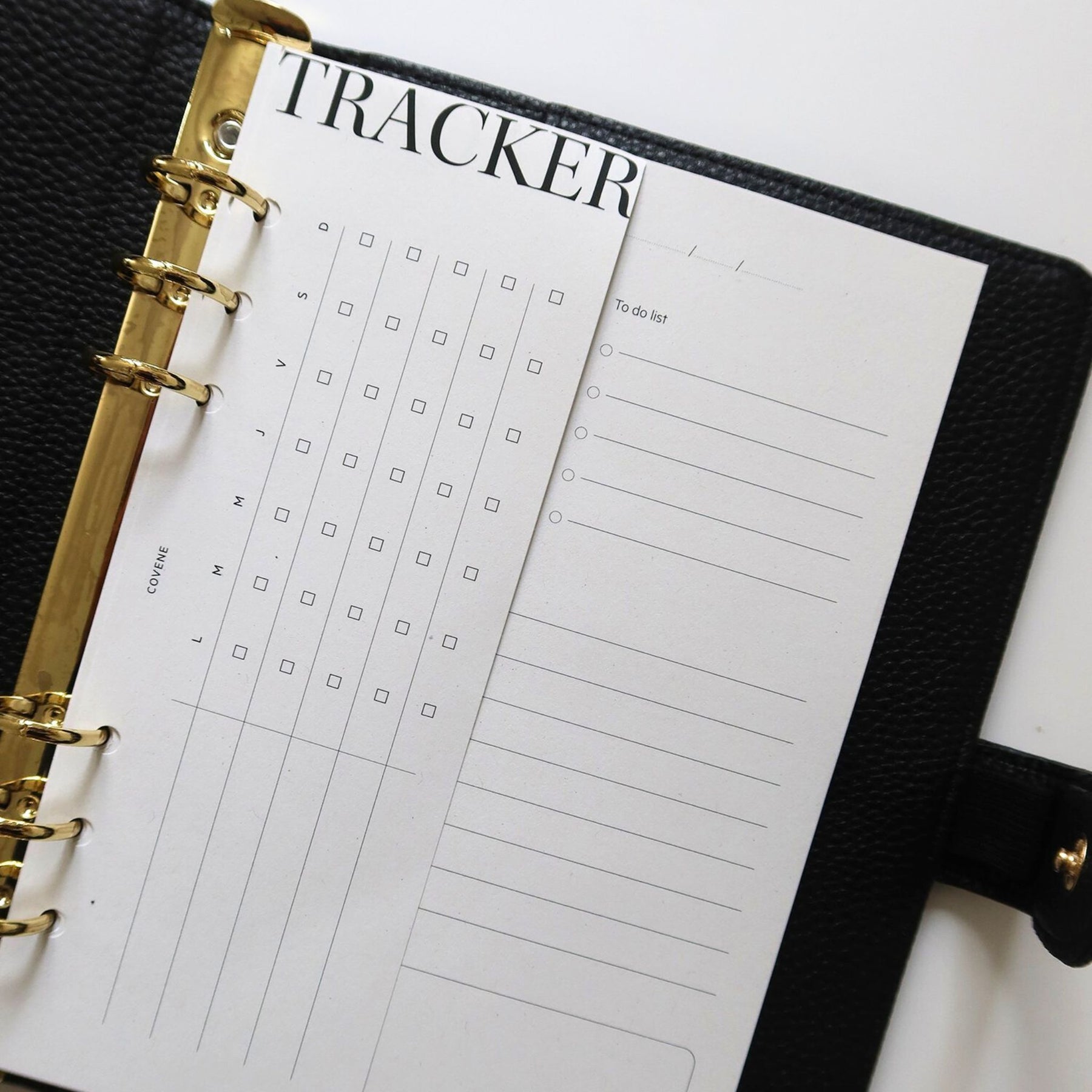 Demi-page tracker