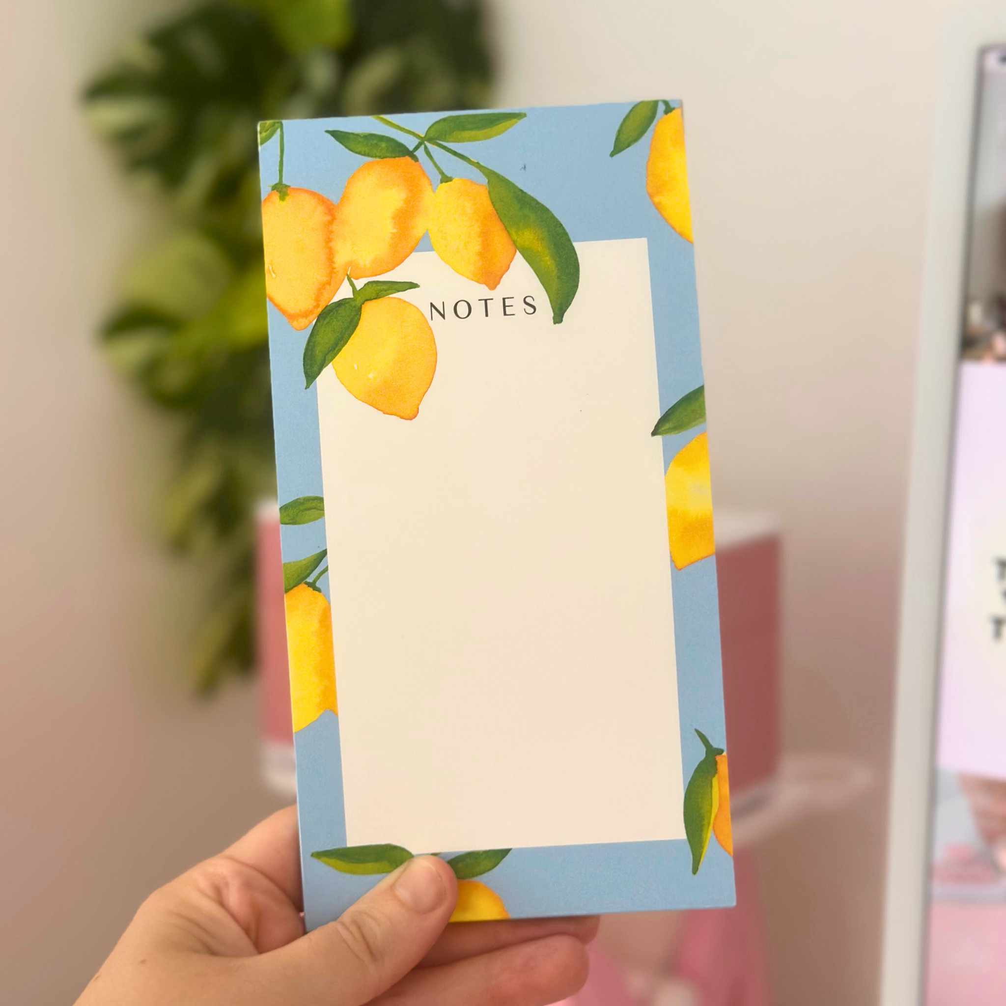Bloc-notes citrons