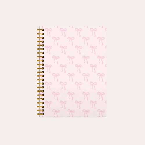 Carnet girly - noeud