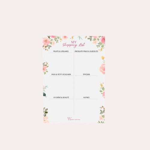 Shopping list - aimanté