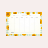Semainier Tournesols