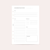 Daily insert - to do list