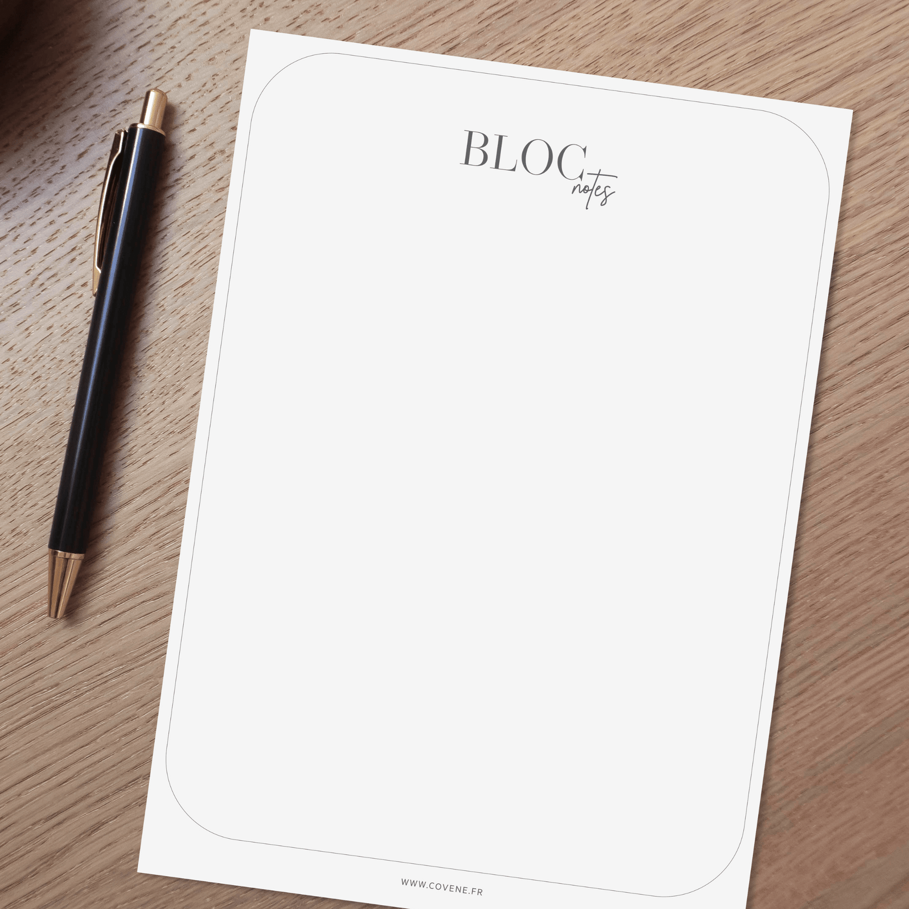 Bloc note Vierge de COVENE