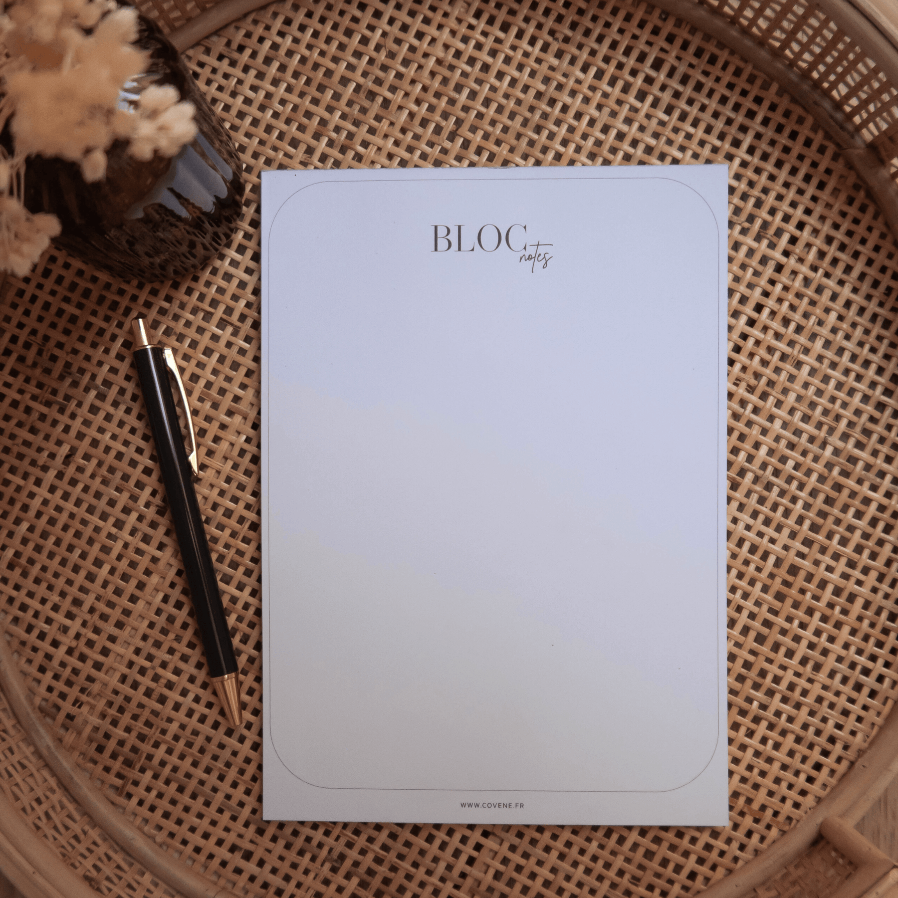 Bloc note papier Vierge de COVENE