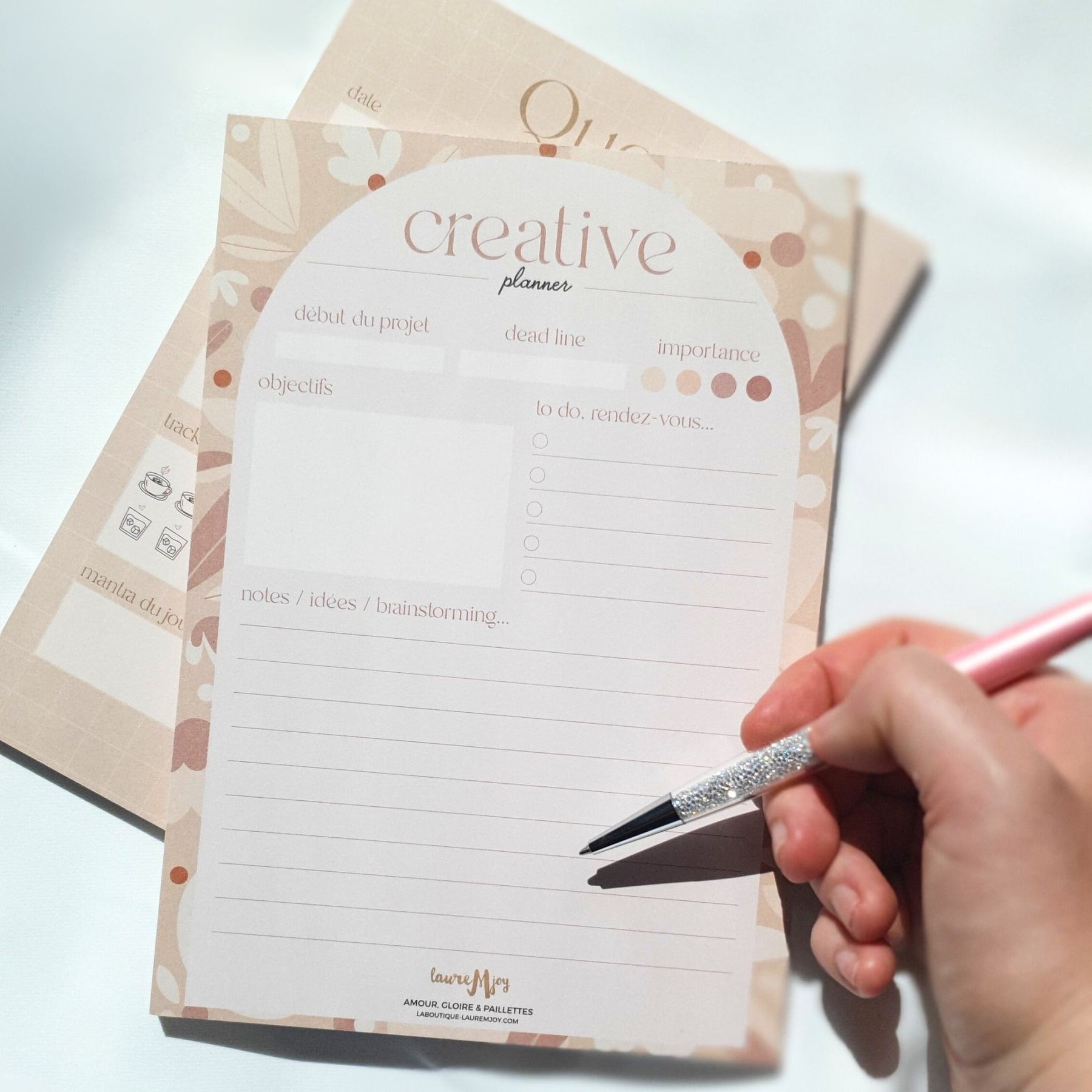 Creative Planner Notepad