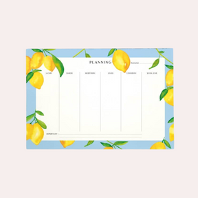 Semainier citrons