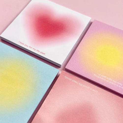 Set mini bloc-notes "Pastel Mood"