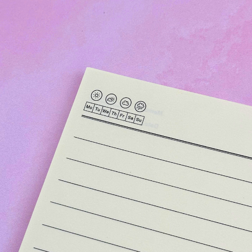 Carnet girly - addiction to pink