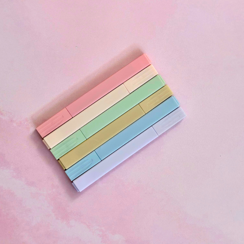Surligneurs pastels