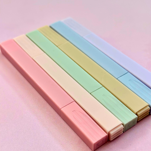 Surligneurs pastels