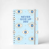 Agenda journalier Never Give Up 360 - daté 2025