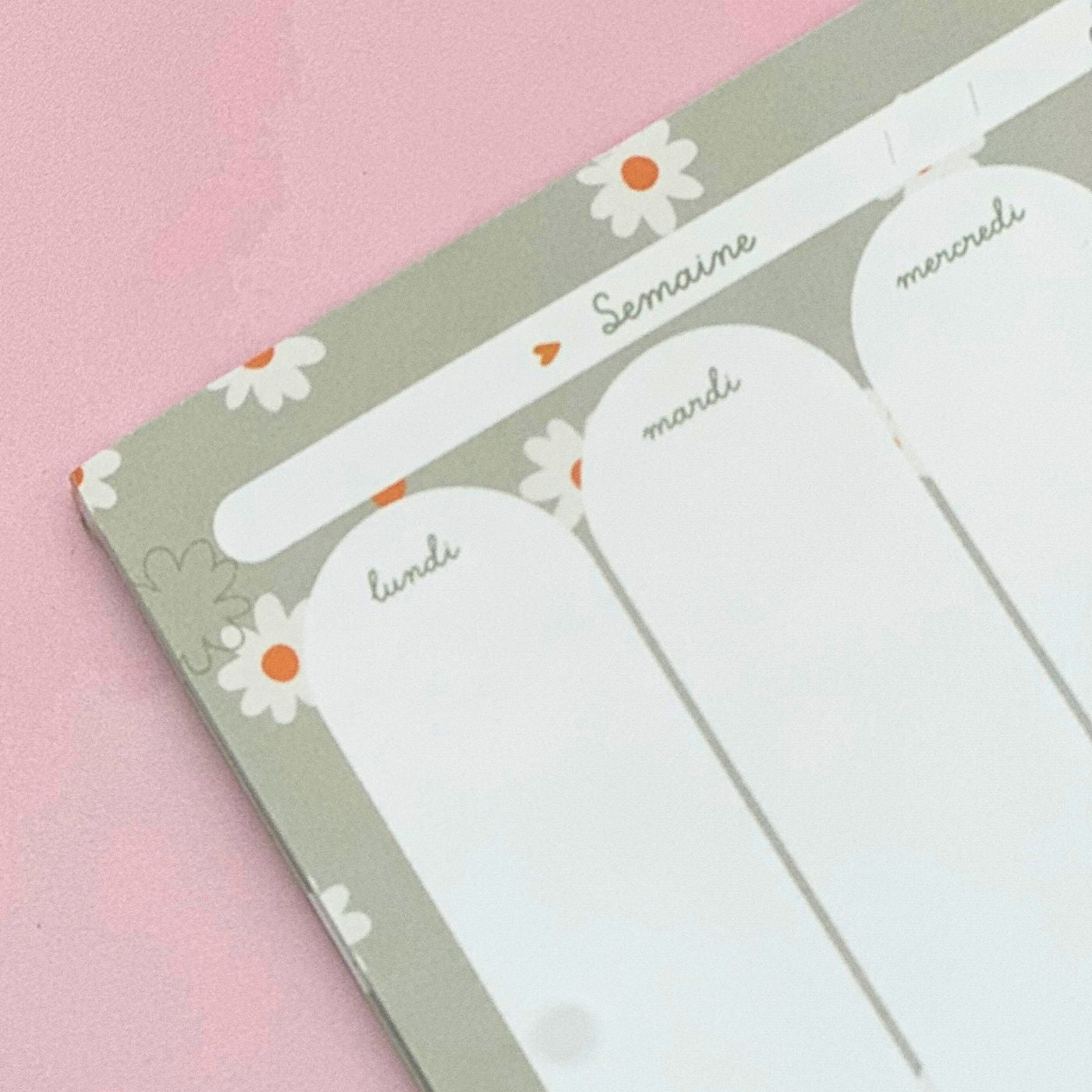 Semainier Daisy - A5