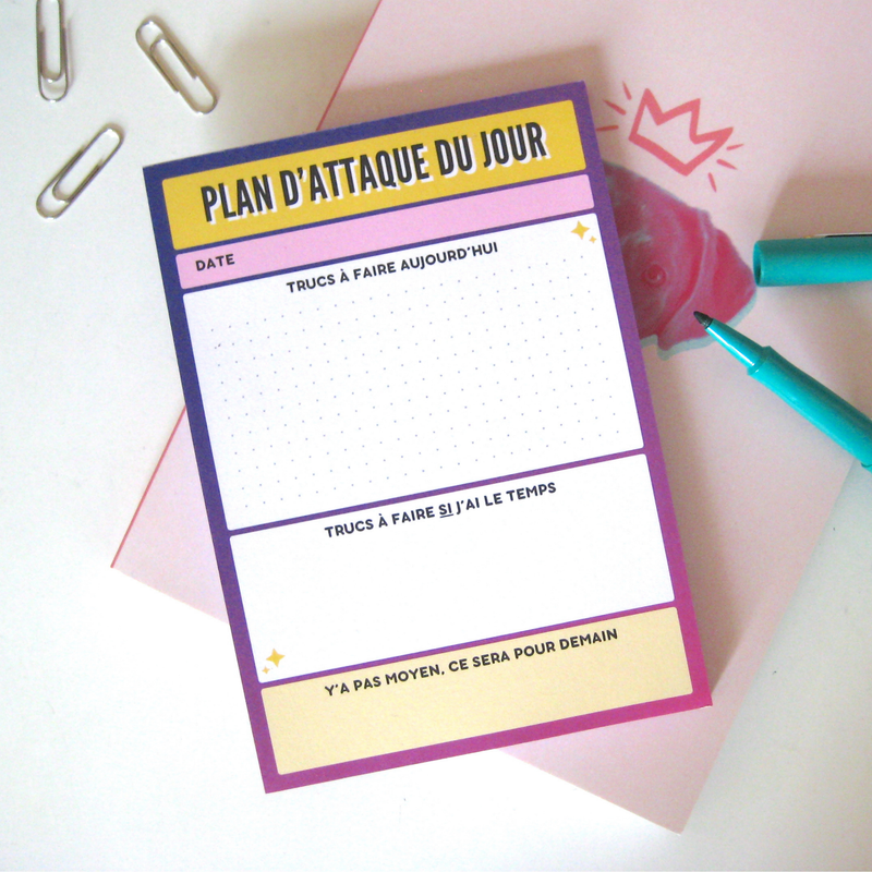 planner rose pour etre bien organisée