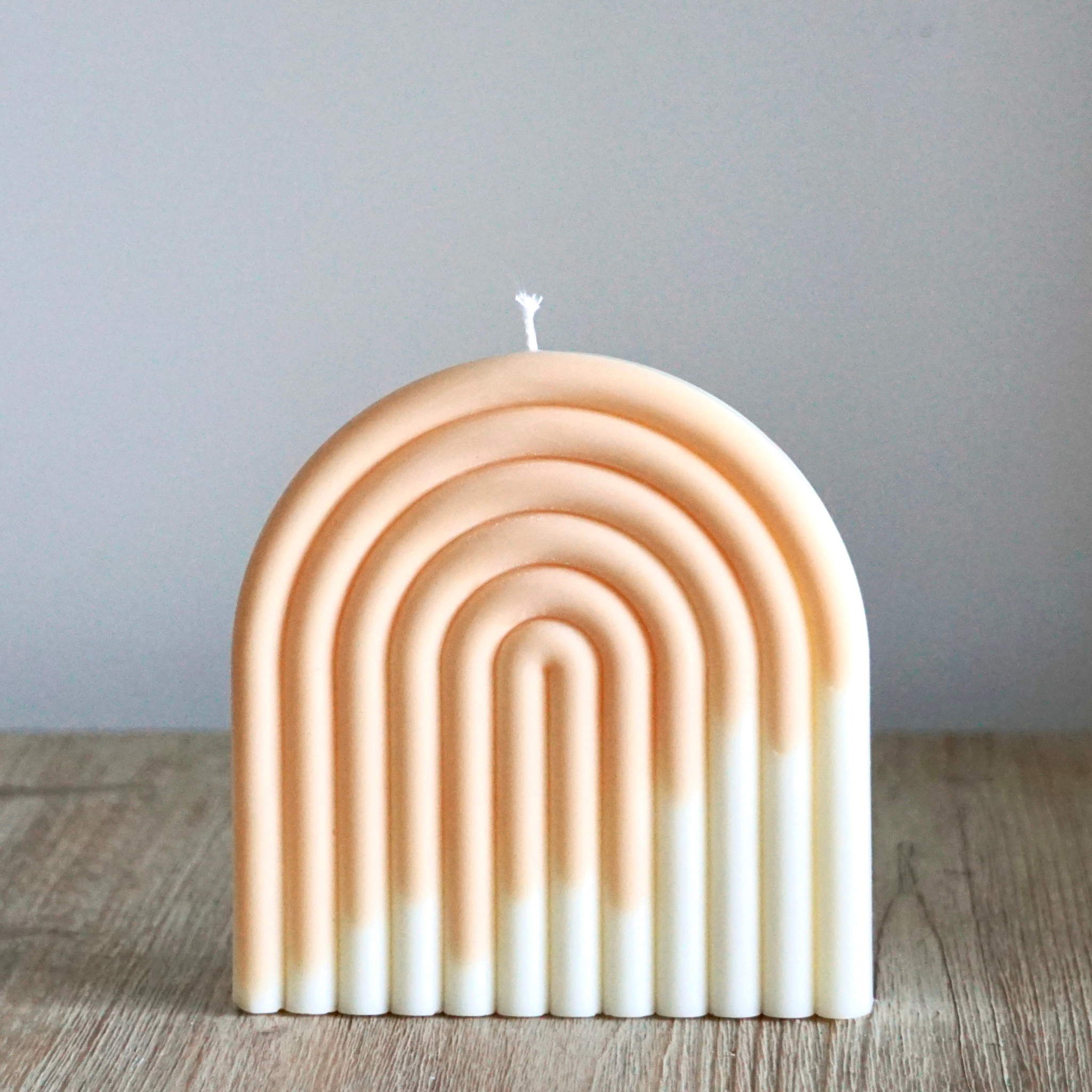 Bougie Grande Arch Bicolore de EKRU